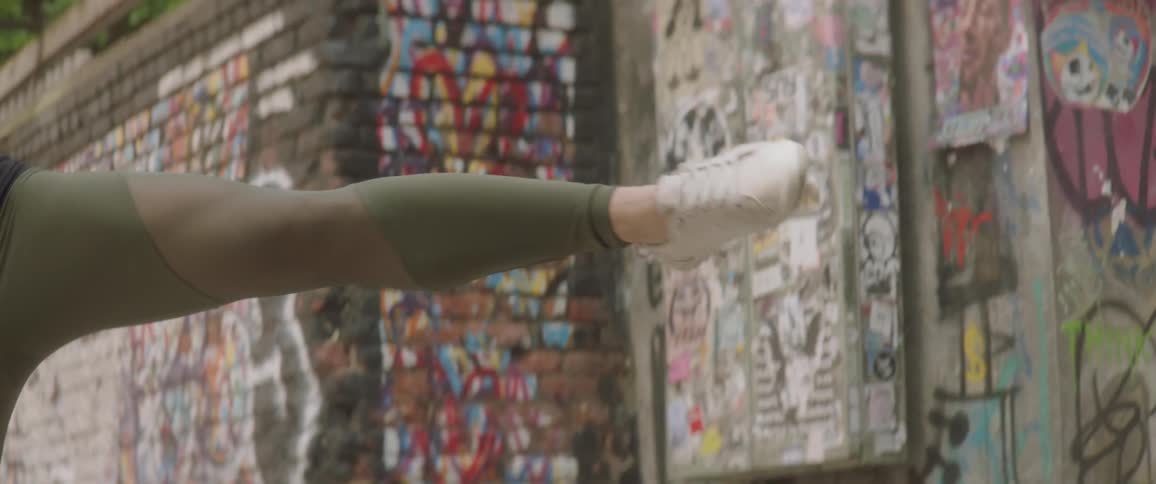 Woman Dancing In New York