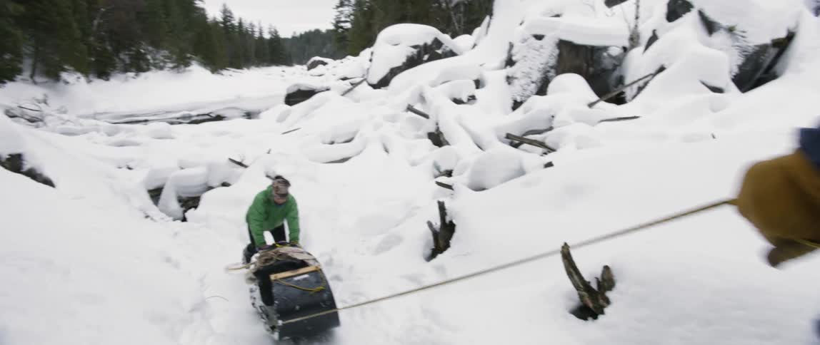 People In Northern Wilderness