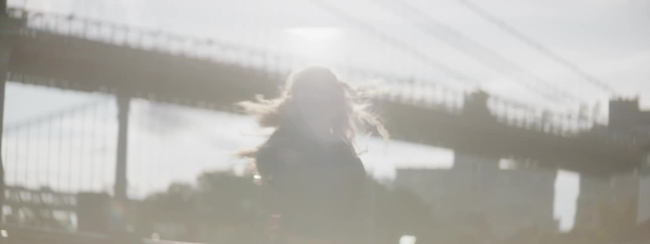 Woman Dancing In New York