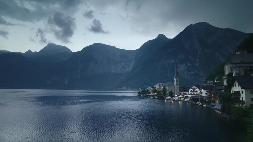 Hallstatt Austria Aerials