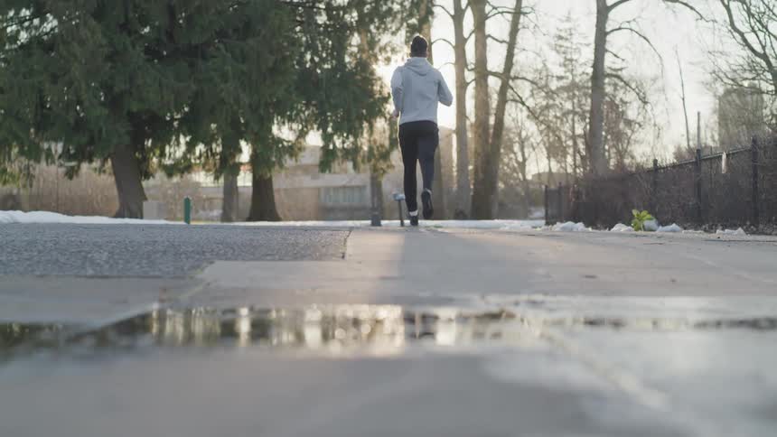 Man Jogging