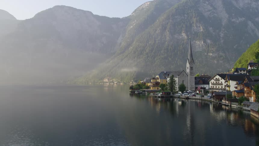 Hallstatt Austria Aerials