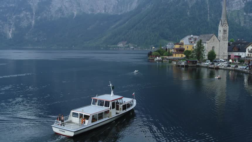 Hallstatt Austria Aerials