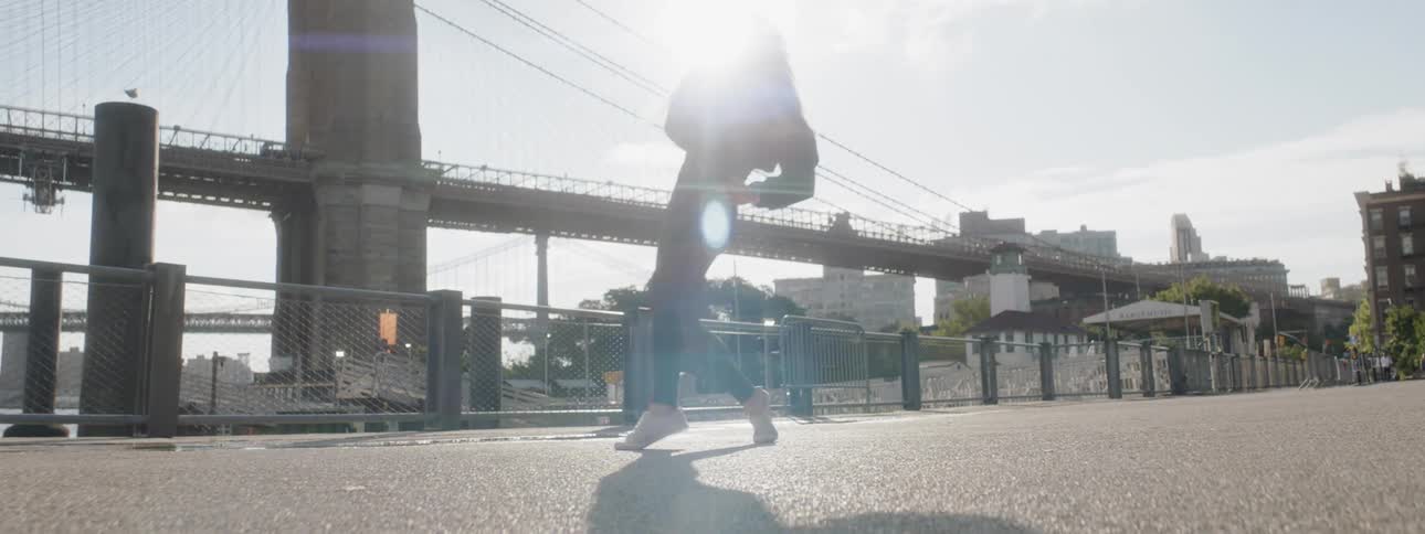 Woman Dancing In New York