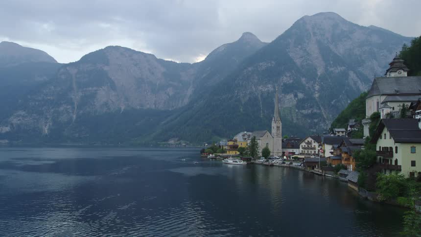 Hallstatt Austria Aerials