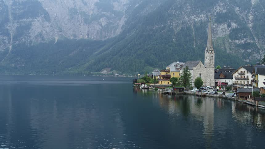 Hallstatt Austria Aerials