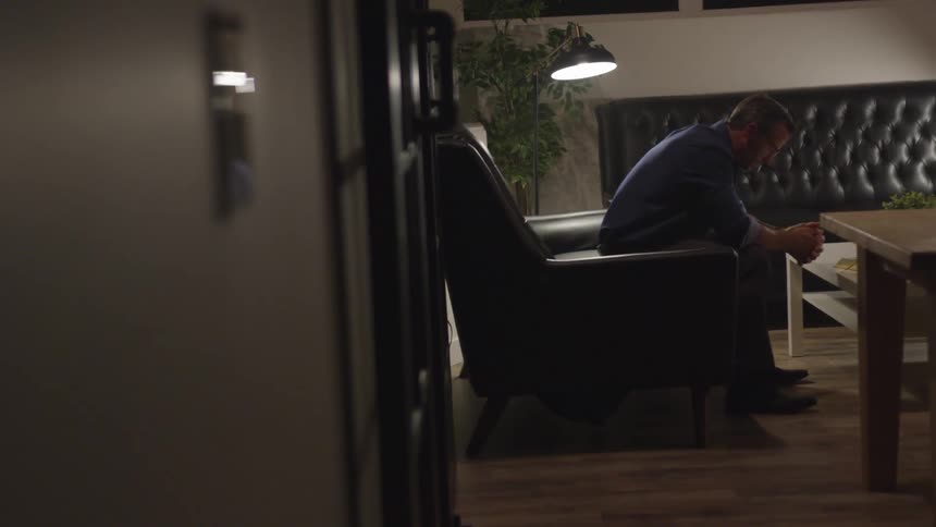 Man Reading Bible