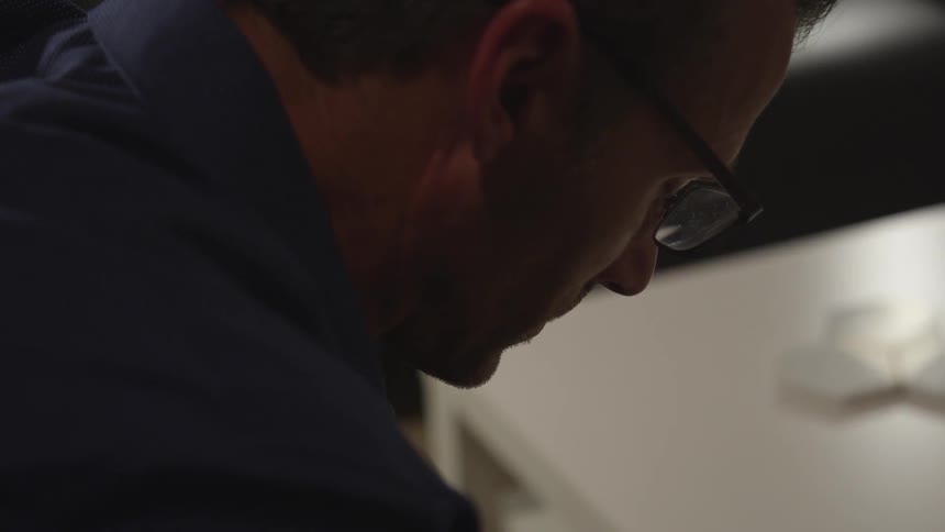 Man Reading Bible
