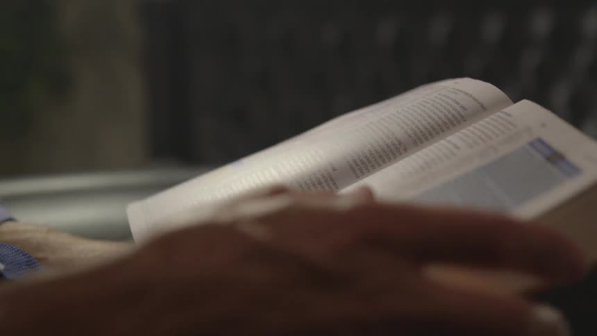 Man Reading Bible