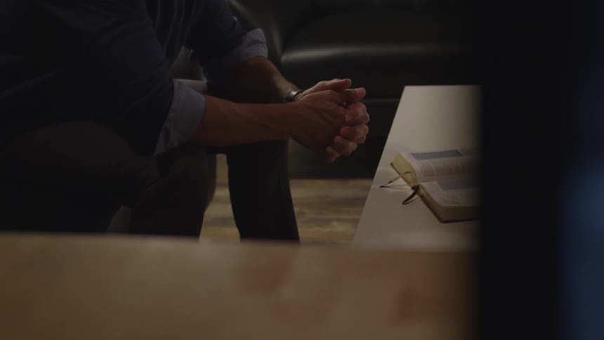 Man Reading Bible