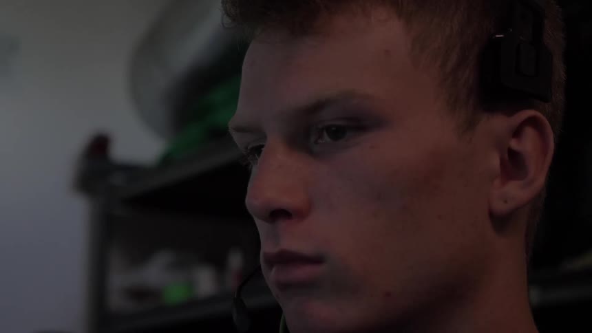 Man Playing Video Games