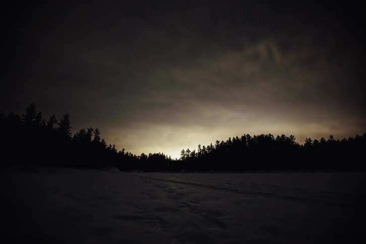 People In Northern Wilderness