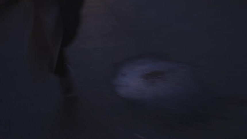 Man Running In Alley