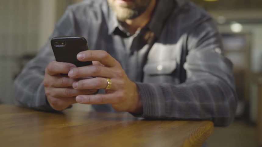 Man Spending Time Alone