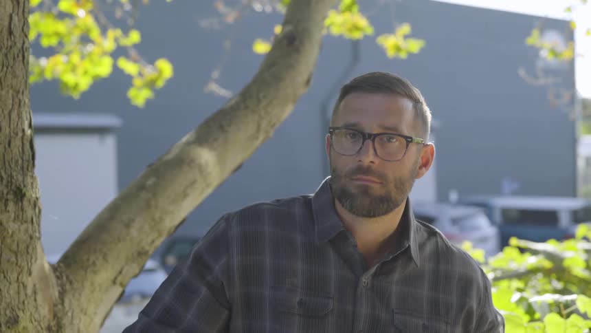 Man Spending Time Alone