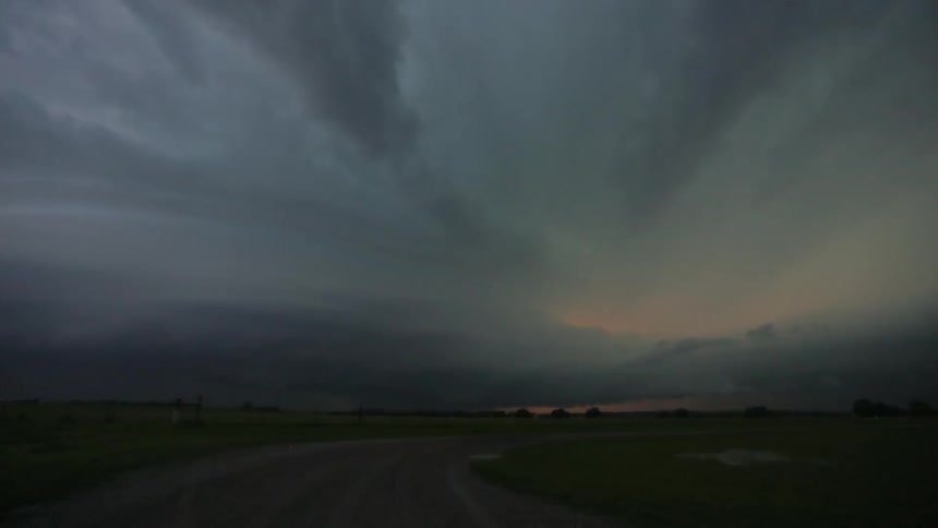 Storm clouds forming in the sky