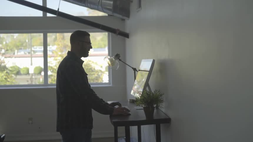 Man Spending Time Alone