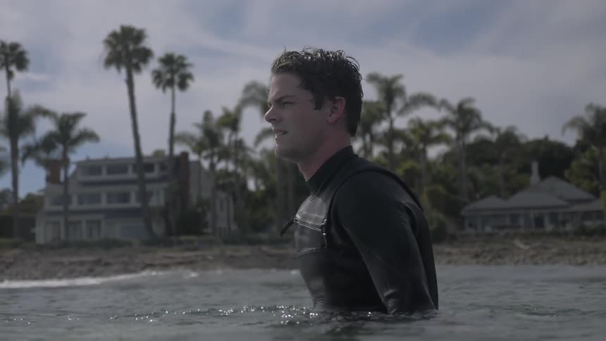 Man Surfing