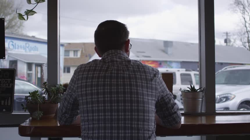 Man Working In Various Locations