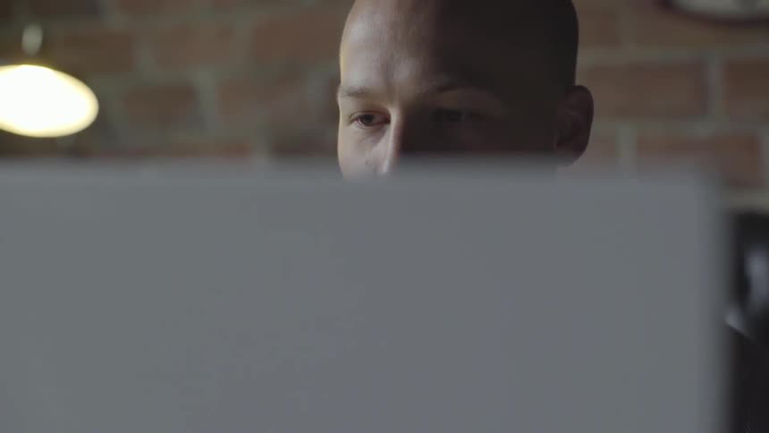Man Working In Office