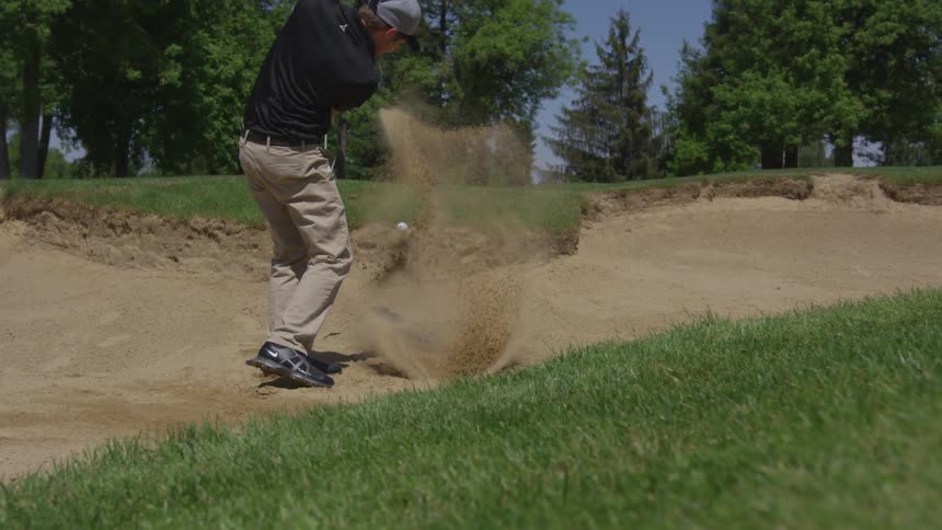 Men Playing Golf