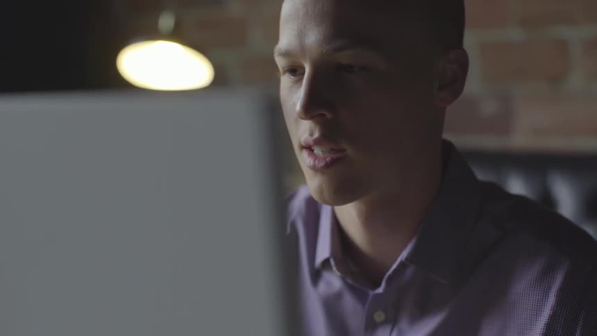 Man Working In Office