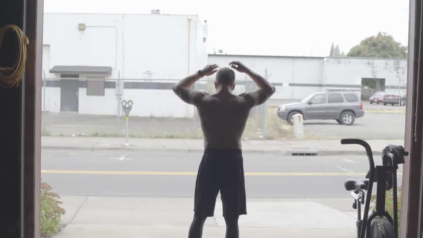 Man Working Out