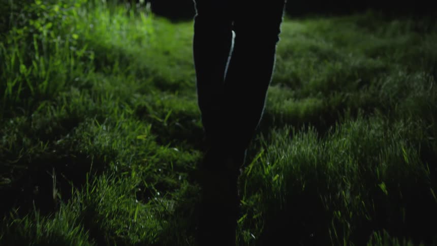 Men In Forest At Night