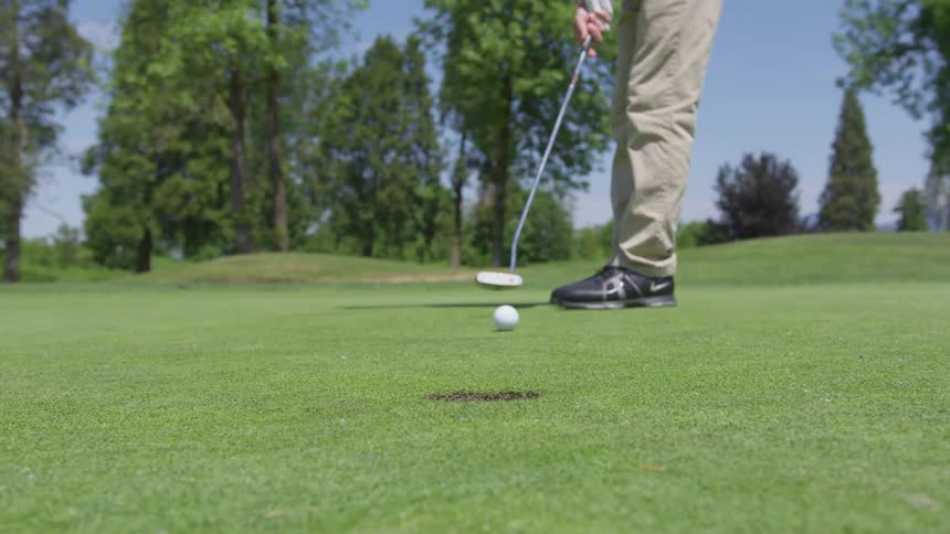 Men Playing Golf