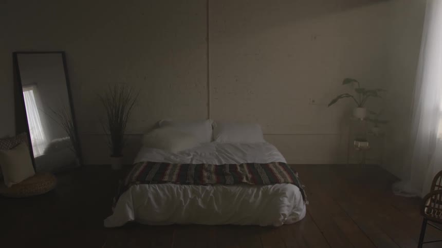 Musician In Small Apartment In New York City