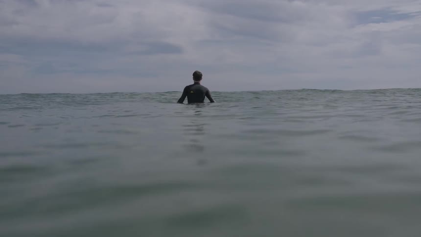 Man Surfing