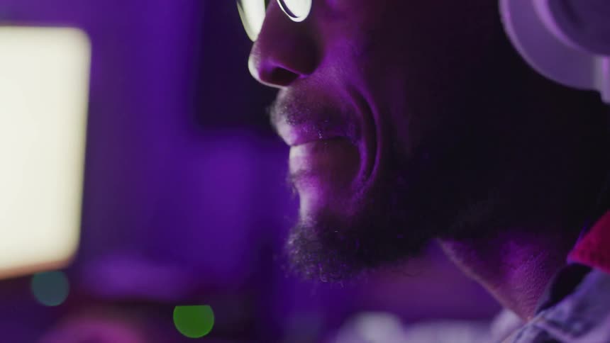 Musician Working On Projects
