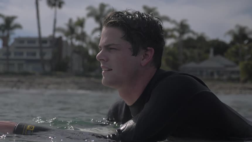 Man Surfing