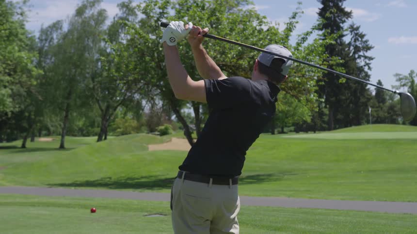 Men Playing Golf