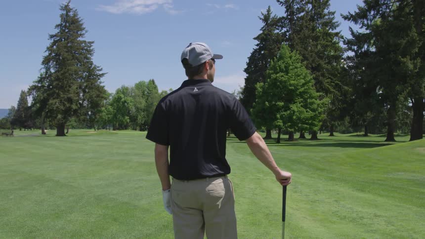 Men Playing Golf