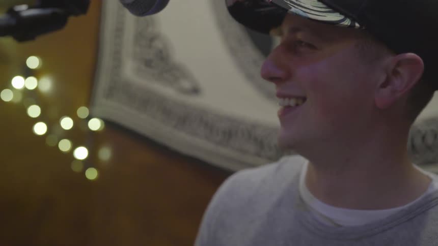 Musicians In Recording Studio