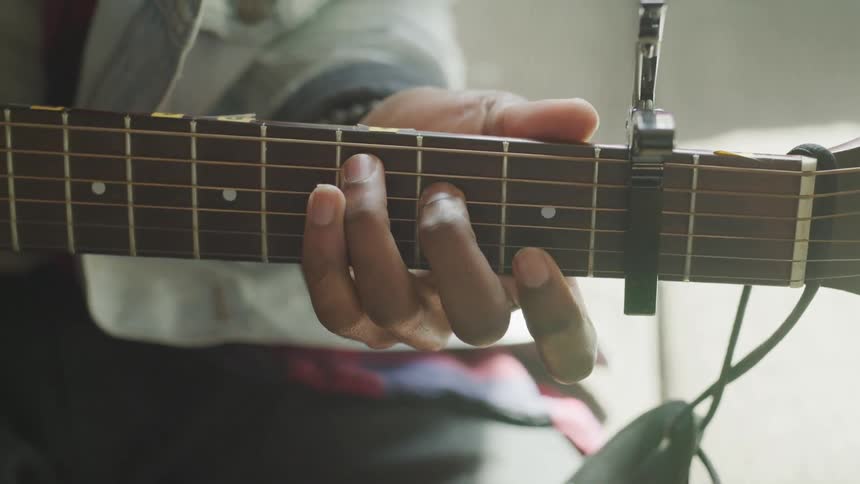 Musician Working On Projects