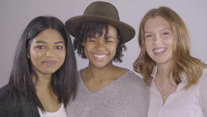 Models At A Studio Photoshoot