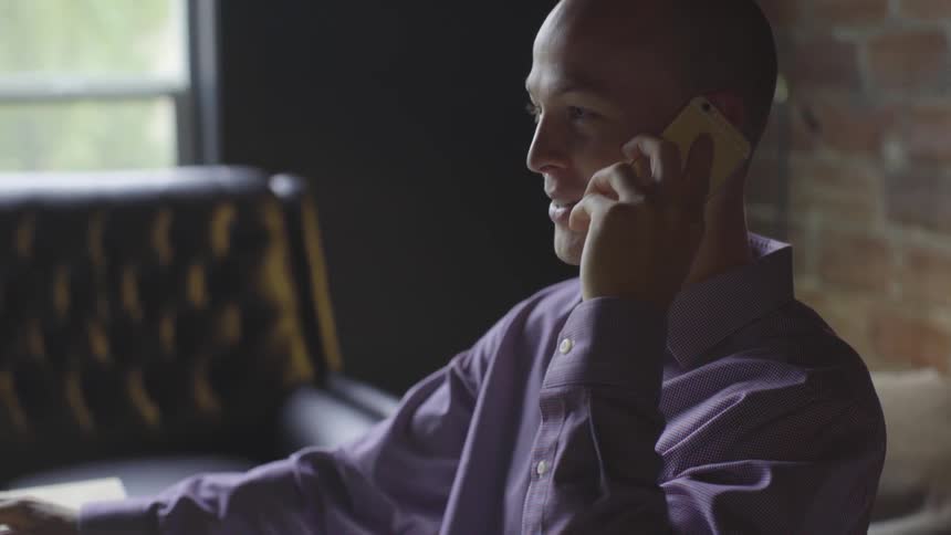 Man Working In Office