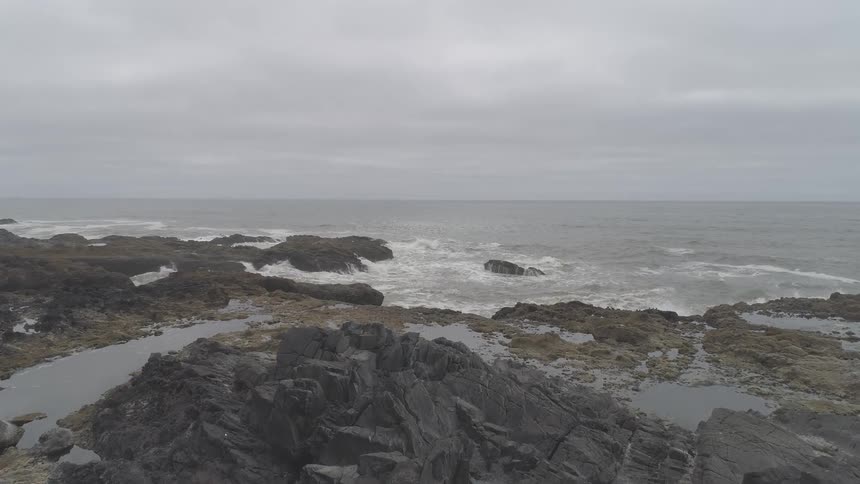 Overcast Coastline Scenics