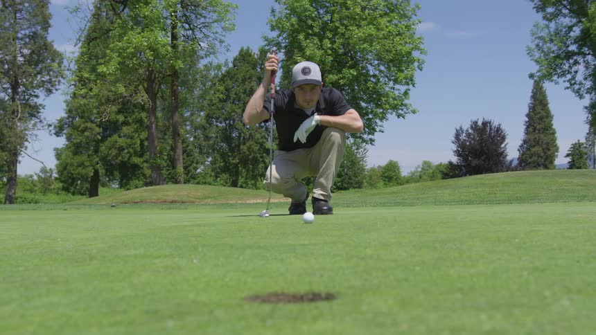 Men Playing Golf