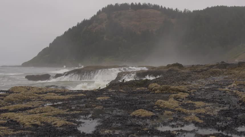 Overcast Coastline Scenics