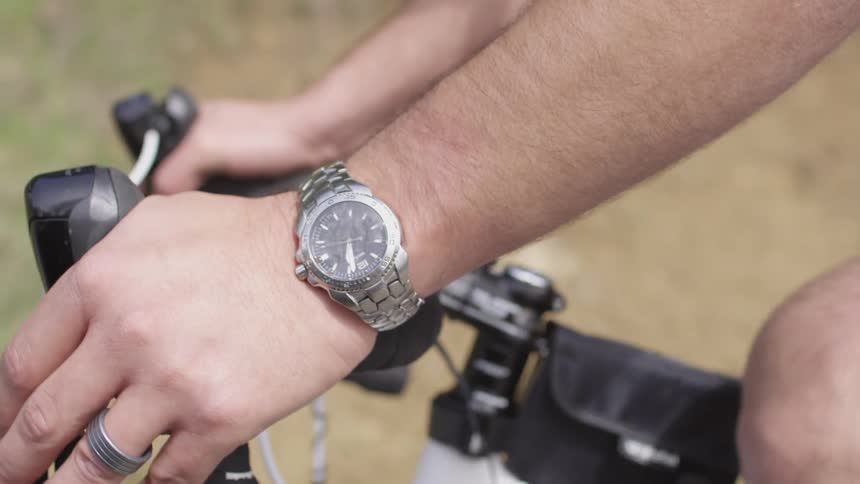 Man Riding Bike