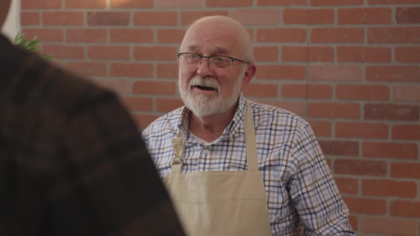 Old Man Cashier