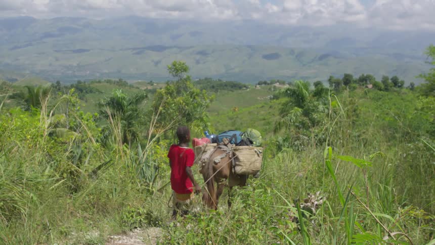 People Living In A Rural Village