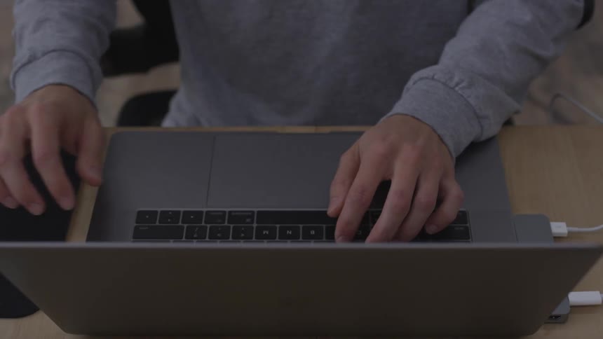 Man Using Electronics