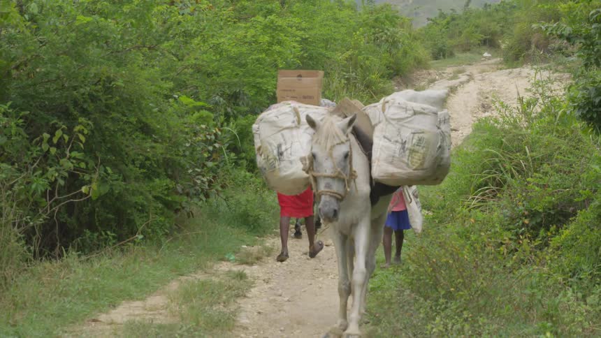 People Living In A Rural Village