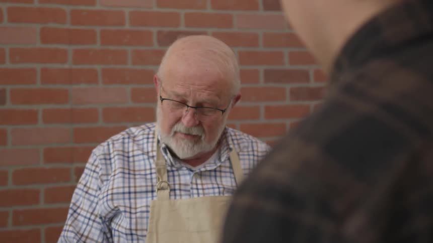 Old Man Cashier
