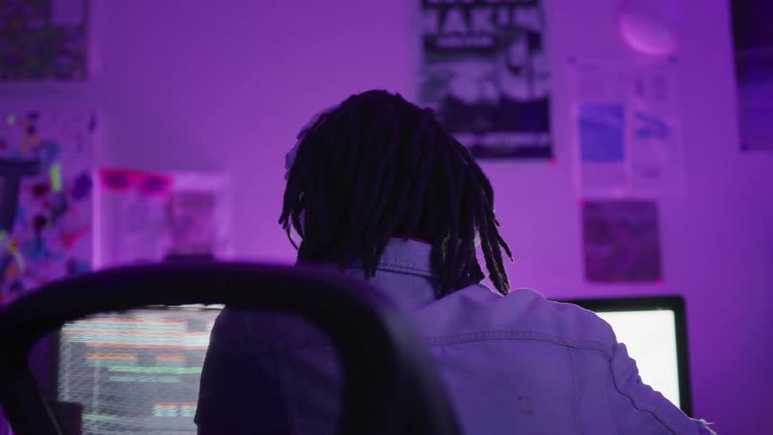 Musician Working On Projects