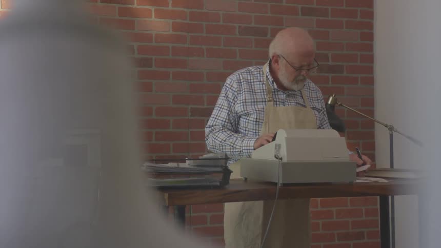 Old Man Cashier